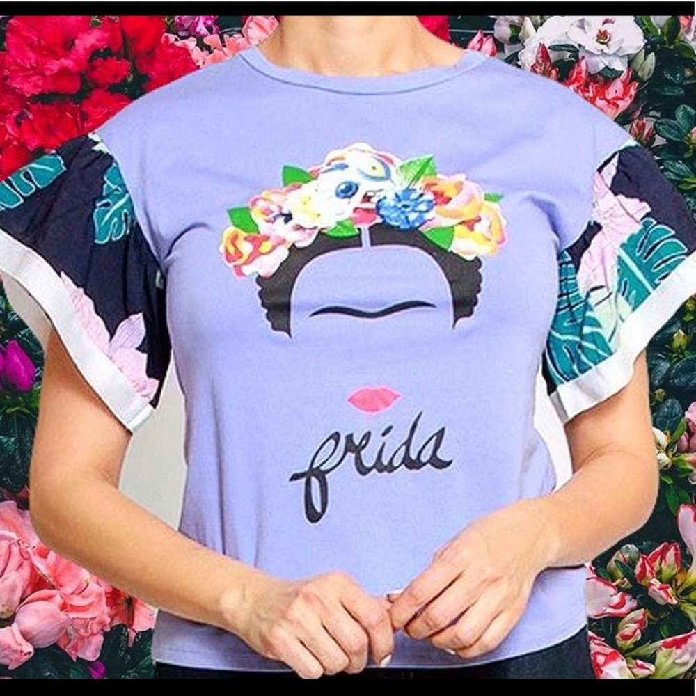 T-shirt Frida violet